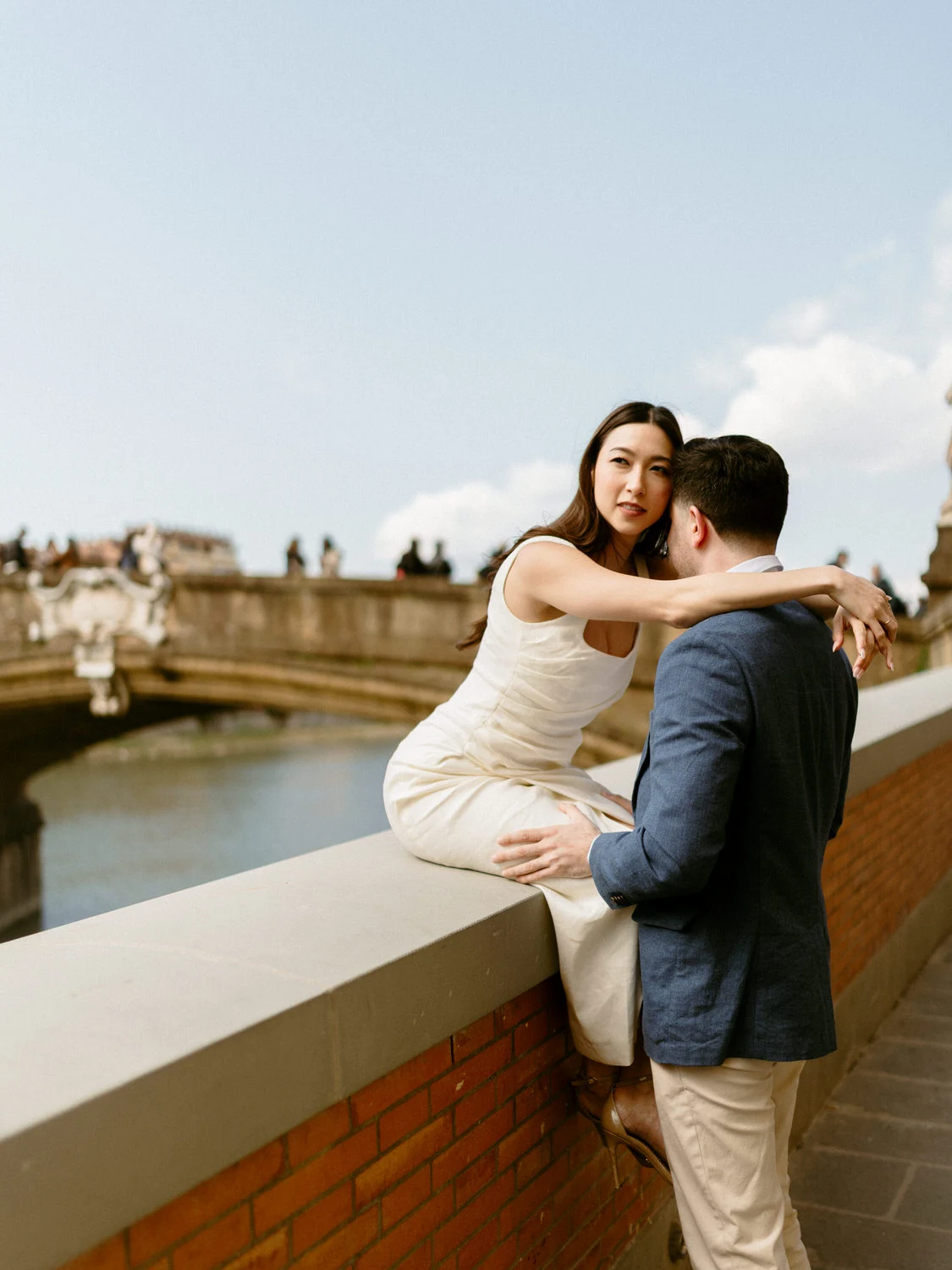 A Romantic Editorial Engagement session in Florence, Studio Fotografico Bacci, editorial wedding photographer in Italy, elegant wedding in Florence